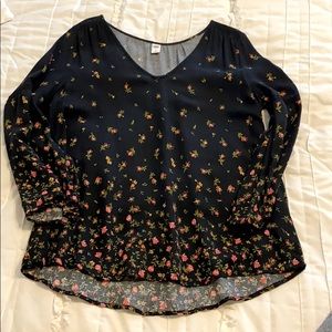 Blake tunic with Floral design